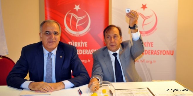 1. Voleybol Ligleri kura çekimleri yapıldı