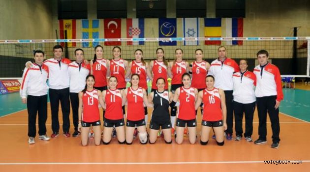 19 Yaş Altı Bayan Voleybol Milli Takımımız'dan 2'de 2