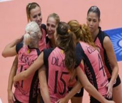 Galatasaray'a Rabıta'dan 1 Set Alabildi