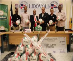 Molten, Dominik Ligi’ne Spor Malzemeleri Hediye Etti…