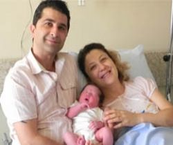 Aydın Ailesine Naz Bebek Eklendi