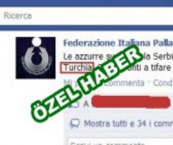 İtalya Federasyonu'nun Türkiye hatası!...