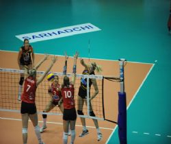 Azerrail Bakü:3 - Vakıfbank TT:0