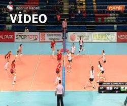 Galatasaray MP:3 - Karşıyaka İZKA:0 (VİDEO)