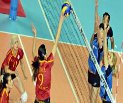 Galatasaray MP Altın Sette Kaybetti (FOTO)