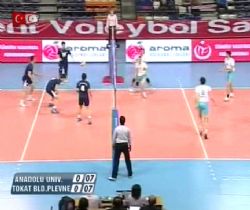 Anadolu Üniv.:1 - Belediye Plevne:3 (VİDEO)