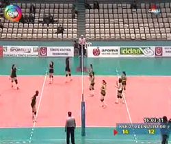 Karşıyaka Voleybol:3 - Denizli Spor:0 (VİDEO)