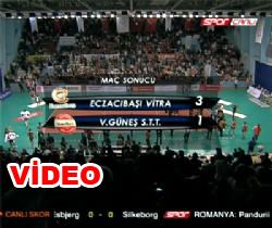 Eczacıbaşı:3 - VGSTT:1 (VİDEO)