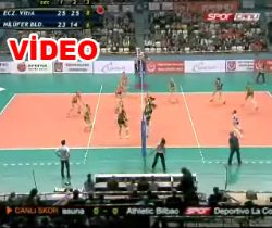 Eczacıbaşı VitrA:3 - Nilüfer Bld.:0 (VİDEO)