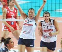 İtalya'da son yarı finalist Asystel Novara!..