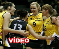 Polonya'da Trefl Sopot finalde.. (VİDEO)