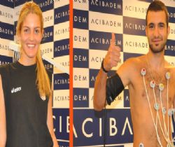 Beşiktaşlı sporcular kontrolden geçti..