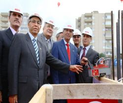TVF Cengiz Göllü Voleybol Salonunun temeli atıldı