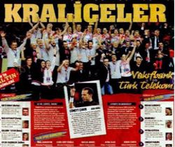 Türkiye’nin ‘Şeref Kürsüsü’ne voleybol oturdu
