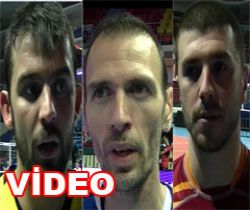 3 maçın ardından özel röportajlar... (VİDEO)