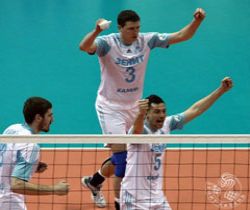 Zenit Kazan 2. maçı 3-0 kazandı...