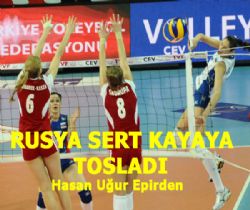 RUSYA SERT KAYAYA TOSLADI