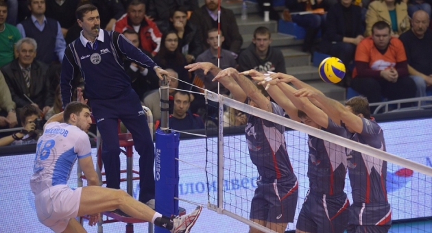 Belogorie Belgorod, finalin ilk maçında Zenit Kazan'a set vermedi (VİDEO - FOTO)