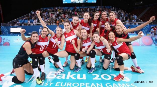 2015 Avrupa Oyunları’nda Belçika’yı mağlup ettik