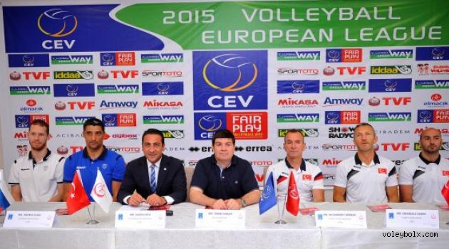 2015 CEV Erkekler Avrupa Ligi basın toplantısı yapıldı