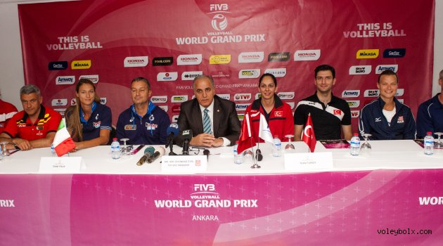 2015 FIVB Dünya Grand Prix’i C Grubu basın toplantısı yapıldı