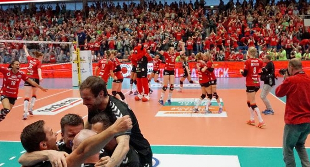 Almanya'da Dresden üst üste 3. kez şampiyon
