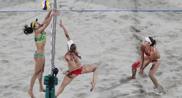 Rio plajlarında bayanlar yarı finalistleri belli oldu