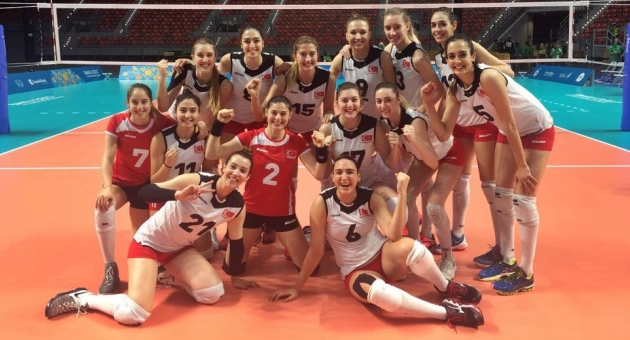 Bayan Milli Takımımız 3-0 Galip