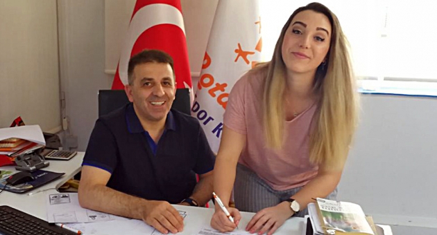 Rota Koleji liberosunu buldu