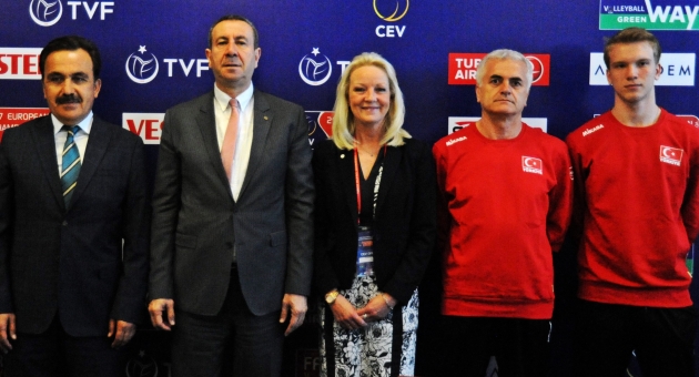 U17 Erkekler Voleybol Avrupa Şampiyonası Basın Toplantısı Yapıldı