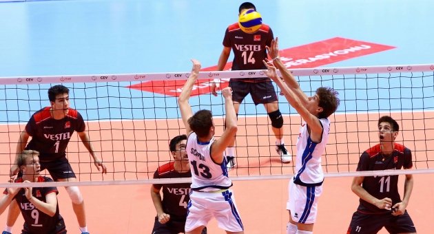 U17 Erkekler İtalya'dan set alamadı