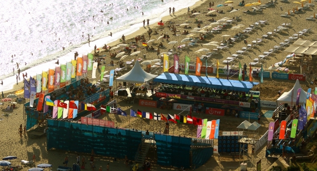 2017 CEV Bayanlar Plaj Voleybolu Avrupa Şampiyonası’nda İkinci Gün Sona Erdi