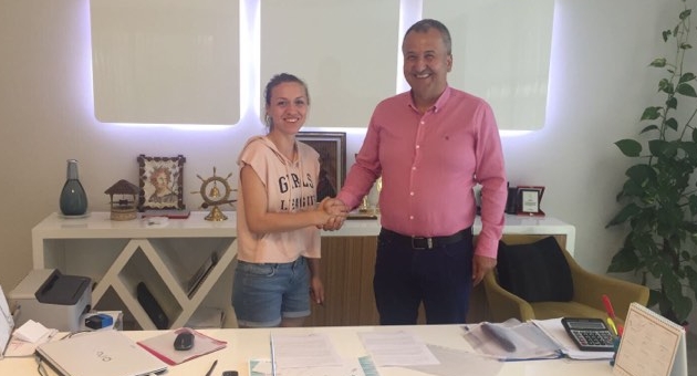 Bergama Doğa Spor'a 1. Lig'den libero