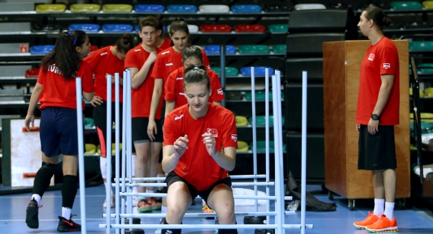 U18 Milli Takımımız Dünya Şampiyonası'na Ankara'da Hazırlanıyor