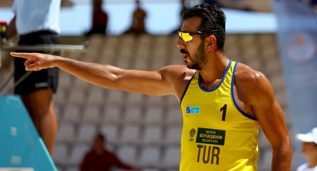 2017 CEV Plaj Voleybolu Mersin Satellite Ana Tablo 2. Gün Maçları Oynandı