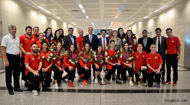 Dünya Şampiyonu U23 Milli Takımımız Yurda Döndü!