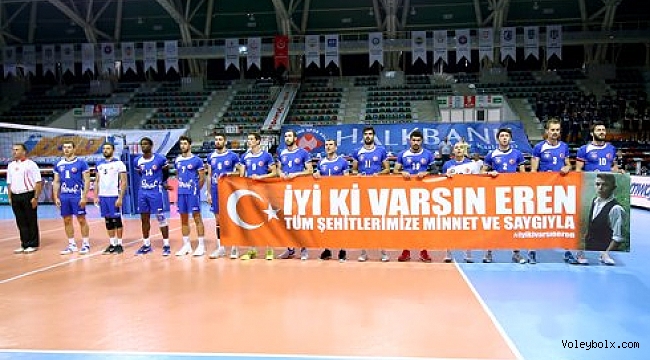 Halkbank, turnuvaya galibiyetle başladı