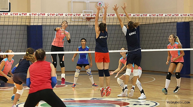Kepez Belediyespor lige hazırlanıyor
