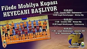 Mobilya Kupası Yarın İnegöl'de Başlıyor