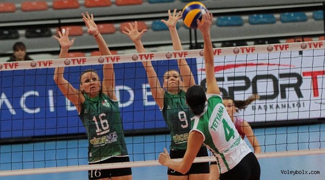 Bursaspor Yüksekoba, Bolu Belediyespor'u 3 – 2 yendi