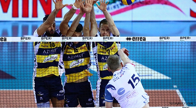 Modena ve Perugia 3'te 3 yaptı...