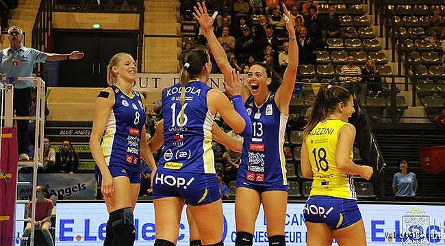 Fransa'da Beziers ve Cannes 9 puana ulaştı...