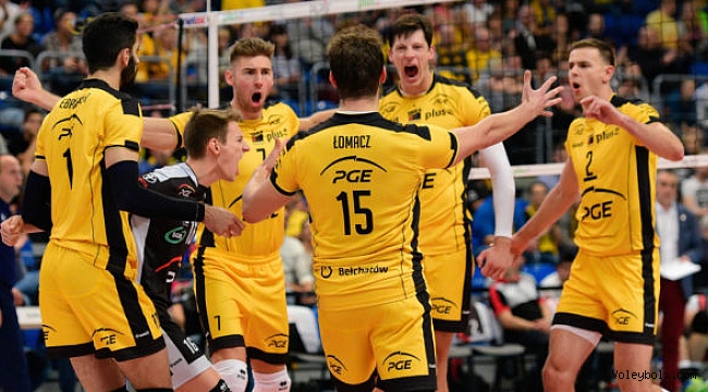 PGE Skra Belchatow'dan 3-0 galibiyet