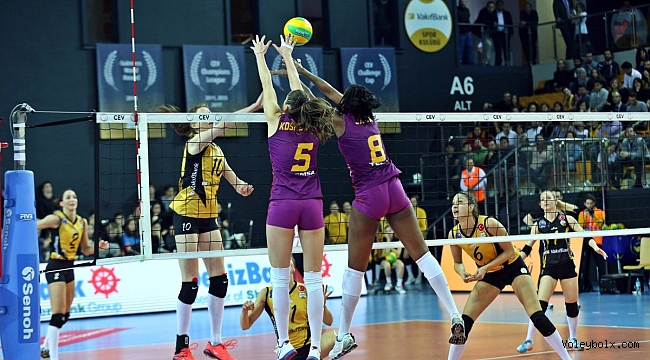 Avrupa ilk derbisini Vakıfbank 3-1 kazandı (FOTO GALERİ)