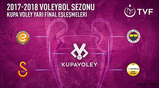 Bayanlar Kupa Voley'de Yarı Final Eşleşmeleri Belli Oldu