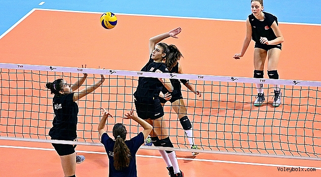 U17 Bayan Milliler Çalışmalarını Sürdürüyor
