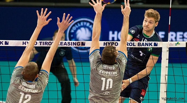 Almanya'da Friedrichshafen deplasmanda 3-1 kazandı