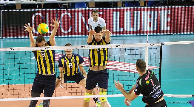 Fenerbahçe, Lube'den tek set alabildi