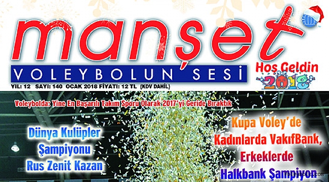 Manşet Voleybolun Sesi 140 dedi