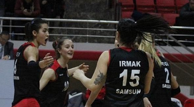 Samsun Anakent rahat kazandı: 3-0